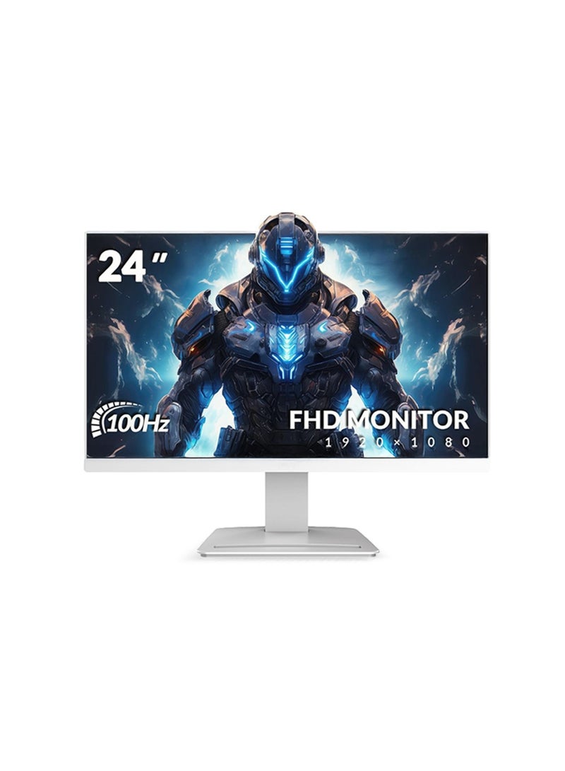 Arab Gamers All In One Bundle White Gaming PC- Intel Core i5-12400F Processor | NVIDIA RTX 4060 8GB GPU | 16GB DDR4 RAM | 1TB NVMe SSD |24" FHD Monitor | Keyboard &Mouse Set | Built- In WiFi | Windows 11 Pro |  RGB Gaming Case White - Image 2